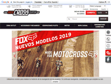 Tablet Screenshot of motocrosscenter.com